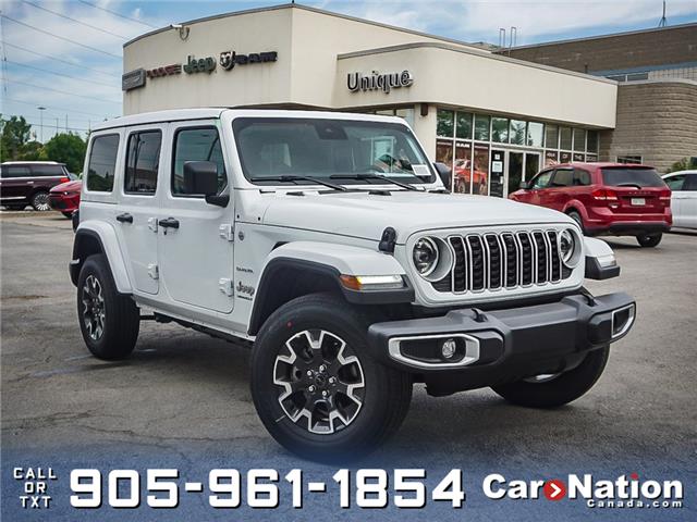 2024 Jeep Wrangler Sahara 4 Door 4x4| SKY TOP| TECH GROUP| (Stk: R005) in Burlington - Image 1 of 26