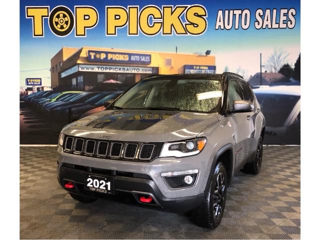 2021 Jeep Compass Trailhawk (Stk: 569694) in NORTH BAY - Image 1 of 30