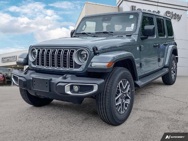 2024 Jeep Wrangler Sahara (Stk: 24-5011) in London - Image 1 of 24