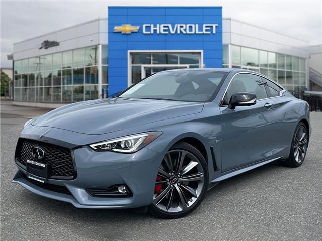 2022 Infiniti Q60 Red Sport I-LINE (Stk: M23-0608P) in Chilliwack - Image 1 of 27