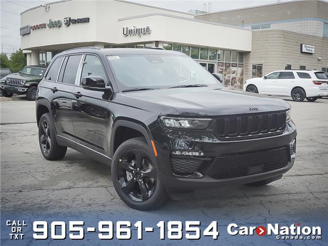2024 Jeep Grand Cherokee Limited 4x4| BLACK APPEARANCE| DUAL PANE SUNROOF| (Stk: 1C4RJH) in Burlington - Image 1 of 23