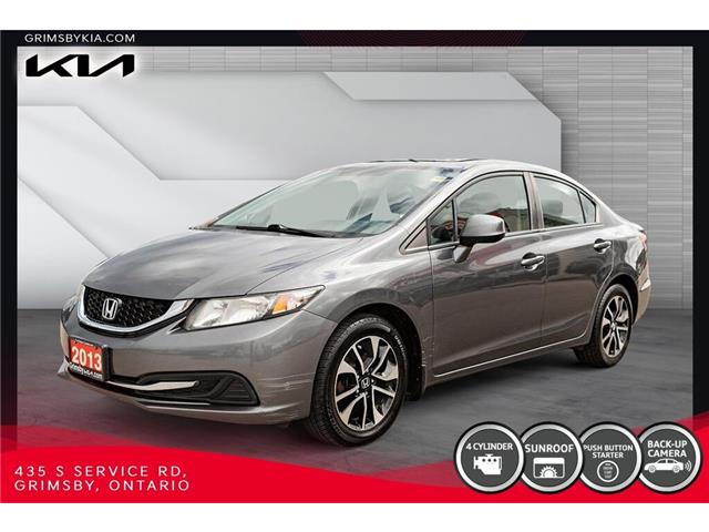 2013 Honda Civic EX SUN ROOF | BACK UP CAM | ALLOYS (Stk: U2669) in Grimsby - Image 1 of 17