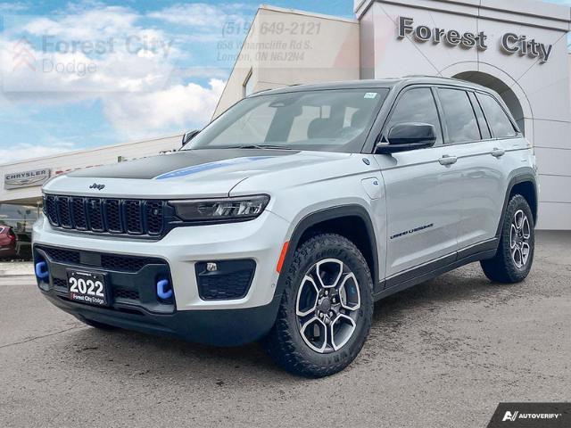 2022 Jeep Grand Cherokee 4xe Trailhawk (Stk: 22-7009) in London - Image 1 of 27