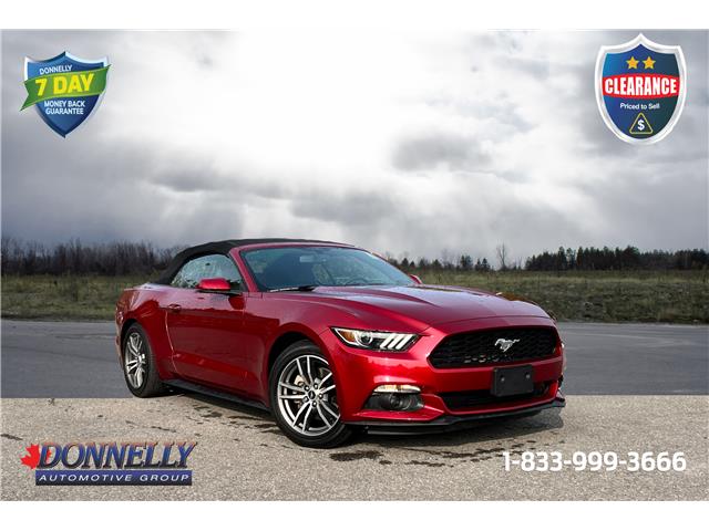 2016 Ford Mustang EcoBoost Premium (Stk: DX912A) in Ottawa - Image 1 of 15