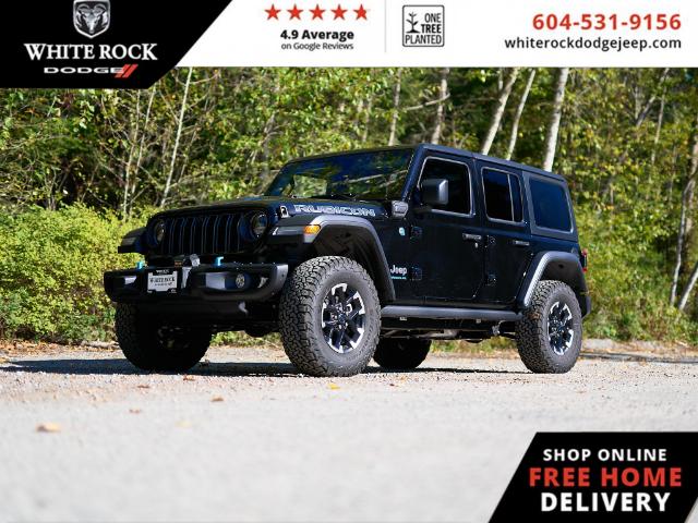 2024 Jeep Wrangler 4xe Rubicon (Stk: R193576) in Surrey - Image 1 of 25