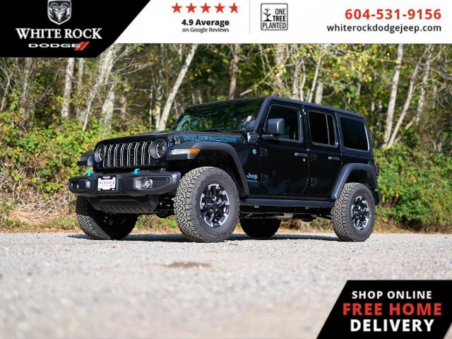 2024 Jeep Wrangler 4xe Rubicon (Stk: R198655) in Surrey - Image 1 of 25