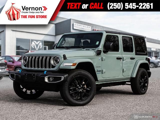 2024 Jeep Wrangler 4xe Sahara (Stk: 240044) in Vernon - Image 1 of 30