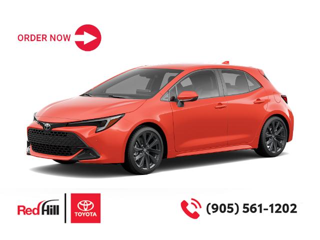 New 2024 Toyota Corolla Hatchback Base  **ORDER THIS SE UPGRADE YOUR WAY!** - Hamilton - Red Hill Toyota