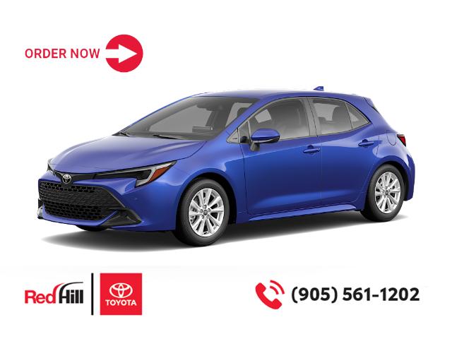 New 2024 Toyota Corolla Hatchback Base  **ORDER THIS SE PLUS YOUR WAY!** - Hamilton - Red Hill Toyota