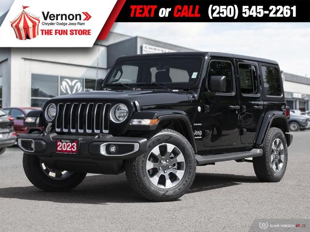 2023 Jeep Wrangler Sahara (Stk: 230138) in Vernon - Image 1 of 28