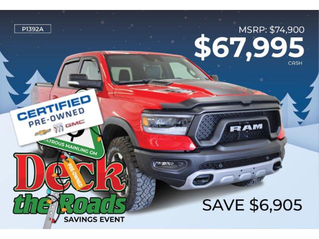 2022 RAM 1500 Rebel (Stk: P1392A) in Watrous - Image 1 of 50