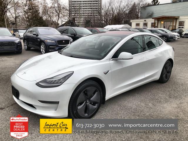 2018 Tesla Model 3 LONG RANGE RWD (Stk: 027909) in Ottawa - Image 1 of 25