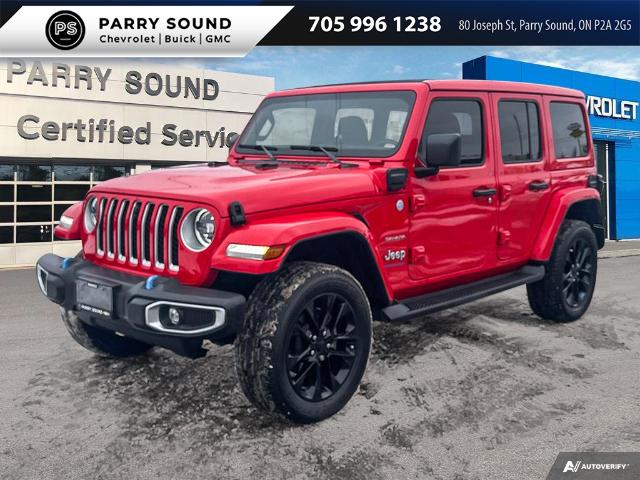 2023 Jeep Wrangler 4xe Sahara (Stk: 25714) in Parry Sound - Image 1 of 27