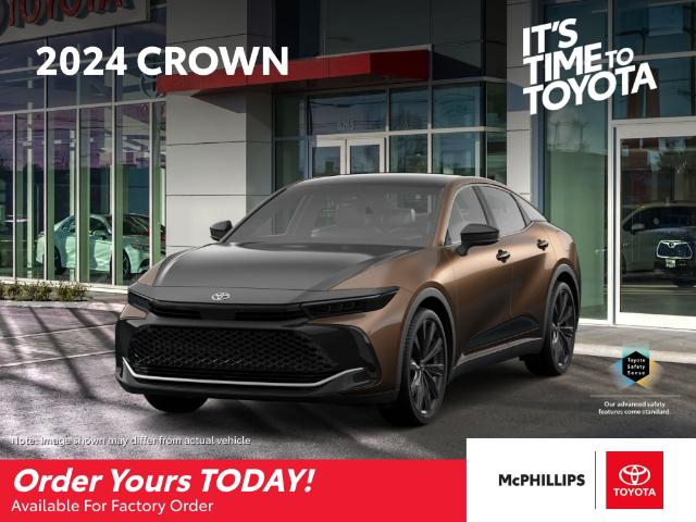 New 2024 Toyota Crown  New 2024 Toyota Crown - Factory Order - Winnipeg - McPhillips Toyota