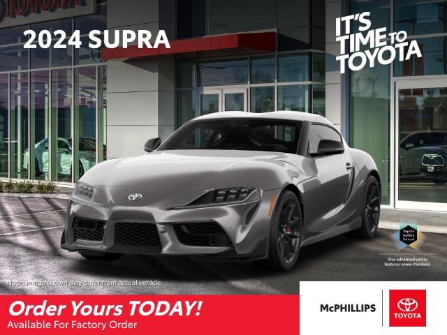 New 2024 Toyota GR Supra  New 2024 Toyota GR Supra - Factory Order - Winnipeg - McPhillips Toyota