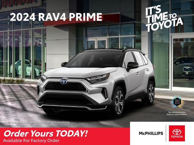 New 2024 Toyota RAV4 Prime  New 2024 Toyota RAV4 Prime - Factory Order - Winnipeg - McPhillips Toyota