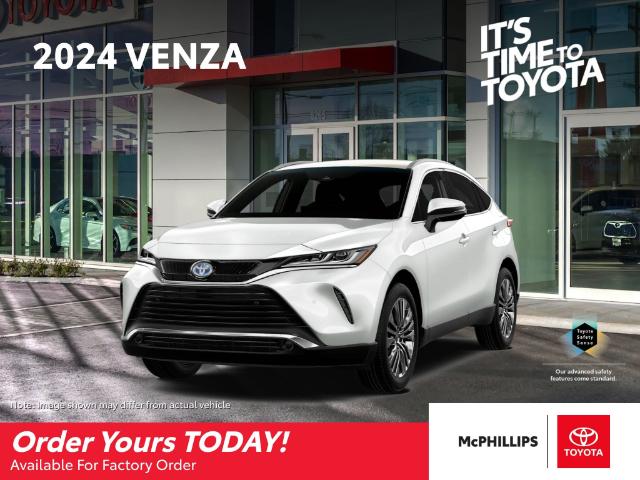 New 2024 Toyota Venza  New 2024 Toyota Venza - Factory Order - Winnipeg - McPhillips Toyota