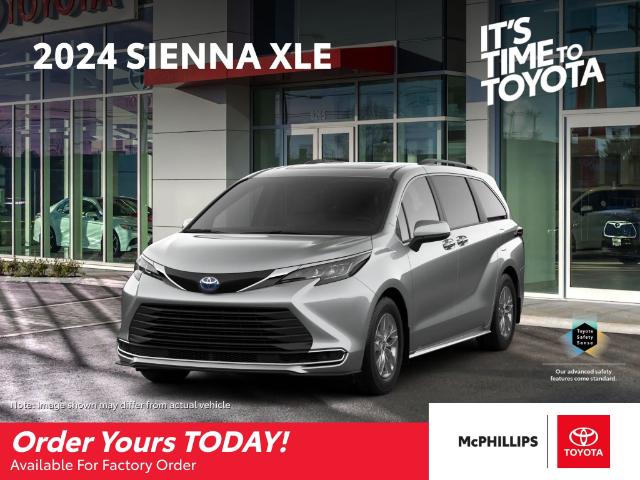 New 2024 Toyota Sienna  New 2024 Toyota Sienna - Factory Order - Winnipeg - McPhillips Toyota