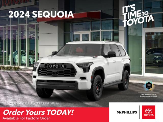 New 2024 Toyota Sequoia  New 2024 Toyota Sequoia - Factory Order - Winnipeg - McPhillips Toyota