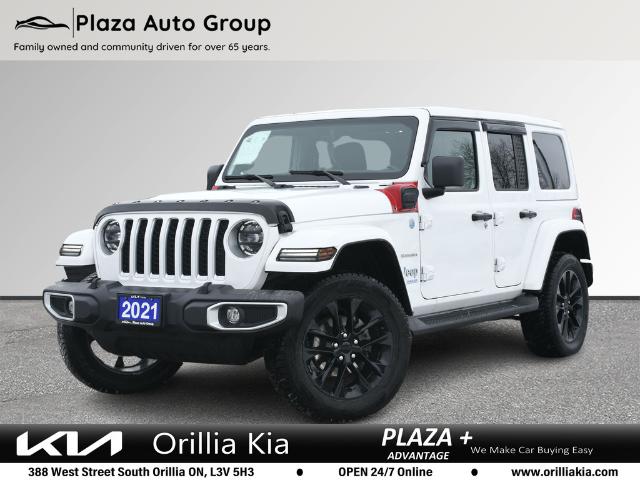 2021 Jeep Wrangler 4xe (PHEV) Sahara 1C4JJXP6XMW800585 DK3658A in Orillia