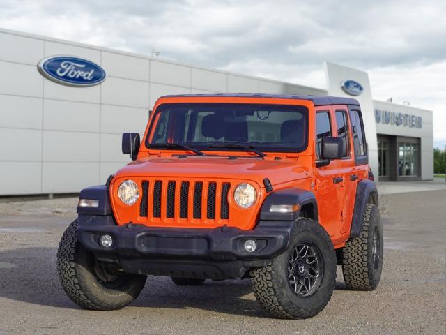 2020 Jeep Wrangler Unlimited Sport (Stk: FS239225A) in Dawson Creek - Image 1 of 21