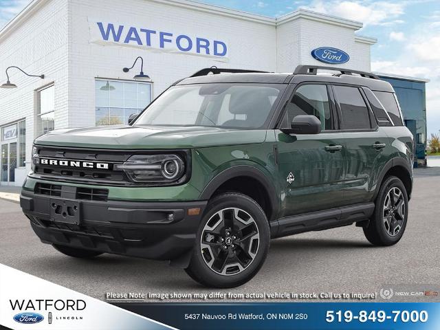 2024 Ford Bronco Sport Outer Banks (Stk: E49665) in Watford - Image 1 of 10
