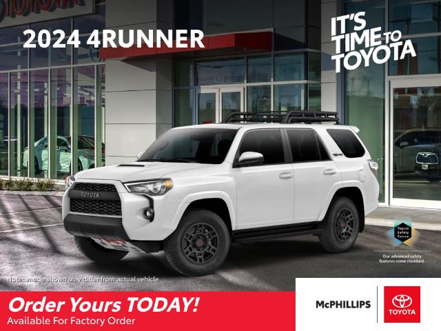 New 2024 Toyota 4Runner  New 2024 Toyota 4Runner - Factory Order - Winnipeg - McPhillips Toyota