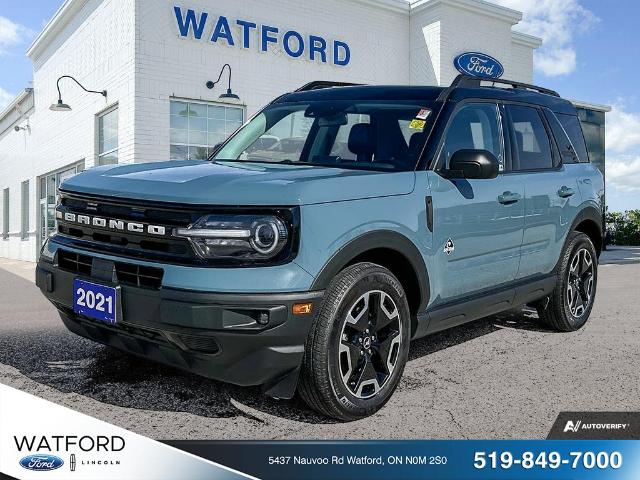 2021 Ford Bronco Sport Outer Banks (Stk: B39738) in Watford - Image 1 of 22
