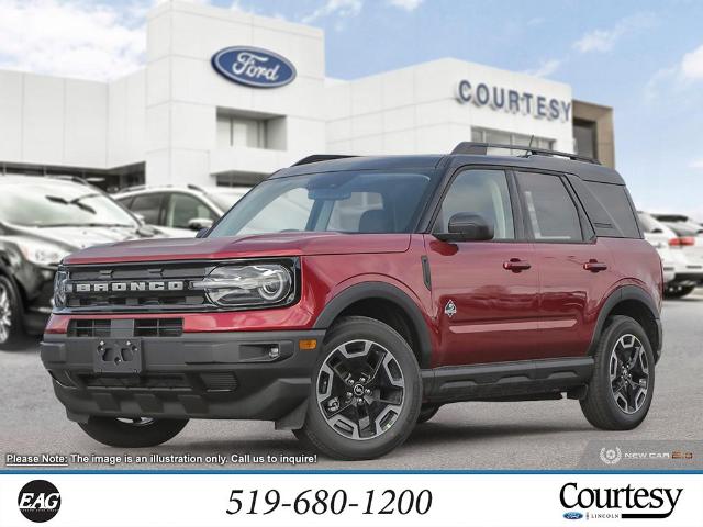 2024 Ford Bronco Sport Outer Banks (Stk: 24BR7010) in London - Image 1 of 23