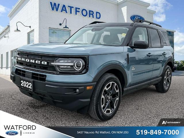 2022 Ford Bronco Sport Outer Banks (Stk: E13036) in Watford - Image 1 of 22