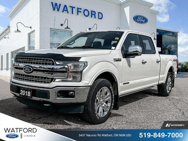 2018 Ford F-150 Lariat (Stk: E71589) in Watford - Image 1 of 23