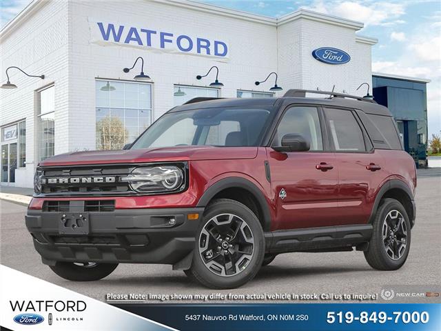 2024 Ford Bronco Sport Outer Banks (Stk: F02683) in Watford - Image 1 of 23