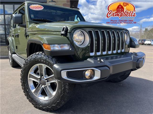 2021 Jeep Wrangler Unlimited Sahara (Stk: A-689304) in Moncton - Image 1 of 20