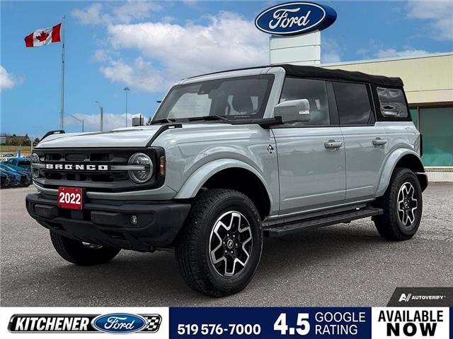 2022 Ford Bronco Outer Banks (Stk: 171310) in Kitchener - Image 1 of 23