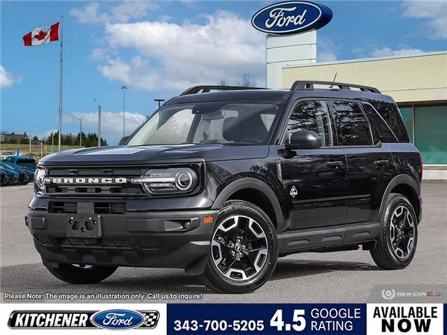 2024 Ford Bronco Sport Outer Banks (Stk: 24BS2640) in Kitchener - Image 1 of 10