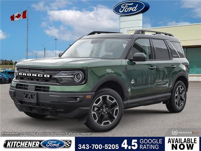 2024 Ford Bronco Sport Outer Banks (Stk: 24BS0170) in Kitchener - Image 1 of 10