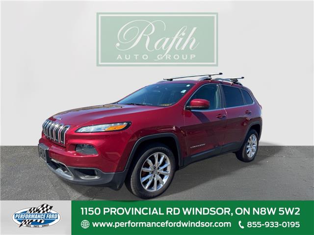2016 Jeep Cherokee Limited (Stk: TR28629A) in Windsor - Image 1 of 26