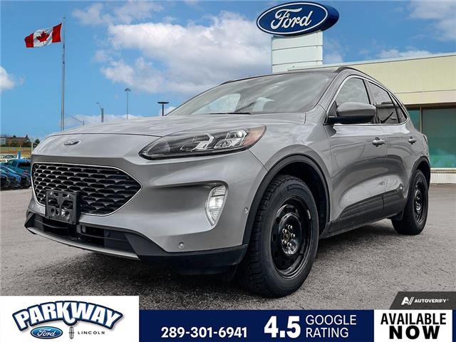 Used 2021 Ford Escape Titanium Hybrid ONE OWNER | LEATHER | MOONROOF - Waterloo - Parkway Ford Lincoln