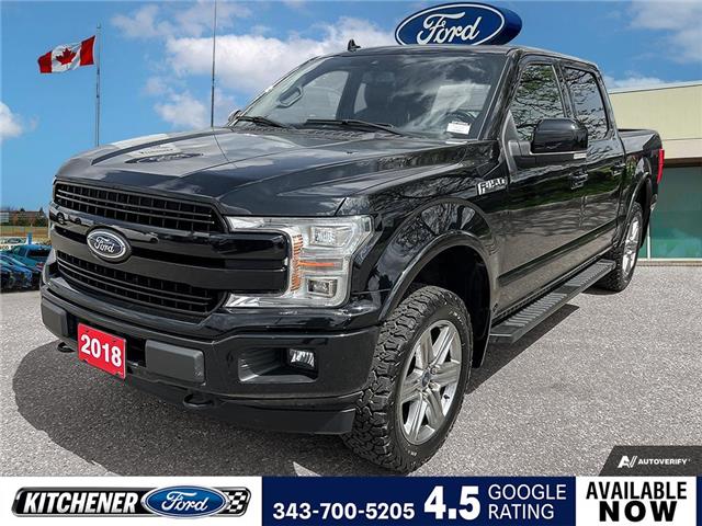 2018 Ford F-150 Lariat (Stk: 23F2620A) in Kitchener - Image 1 of 25