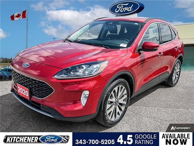 2020 Ford Escape Titanium Hybrid (Stk: 24BS1820A) in Kitchener - Image 1 of 25