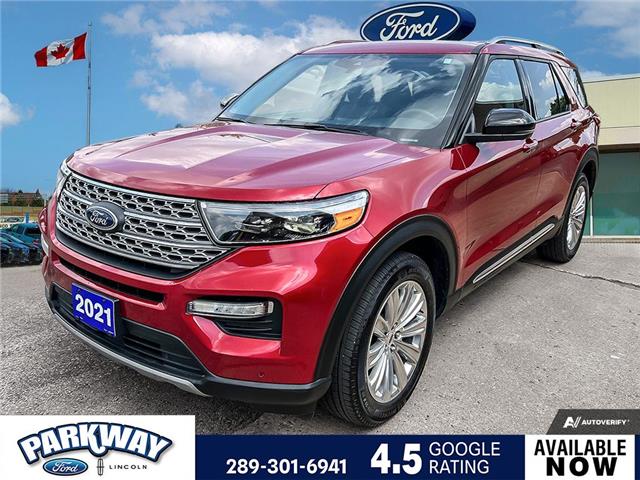 2021 Ford Explorer Limited (Stk: KCF899A) in Waterloo - Image 1 of 25