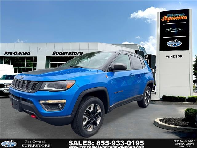 2018 Jeep Compass Trailhawk (Stk: TR54868) in Windsor - Image 1 of 27