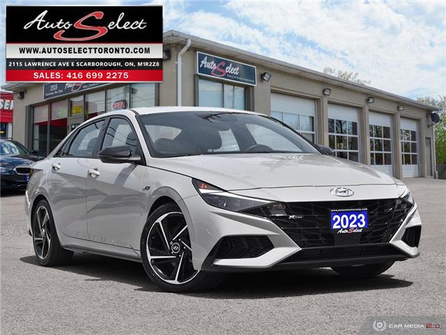 2023 Hyundai Elantra N Line Ultimate (Stk: 2TNGN4) in Scarborough - Image 1 of 28