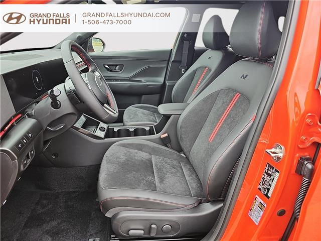 2025 Hyundai Kona 1.6T N Line Ultimate w/Two-Tone Roof (Stk: 250036N) in Grand Falls - Image 8 of 18