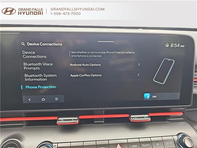2025 Hyundai Kona 1.6T N Line Ultimate w/Two-Tone Roof (Stk: 250036N) in Grand Falls - Image 18 of 18