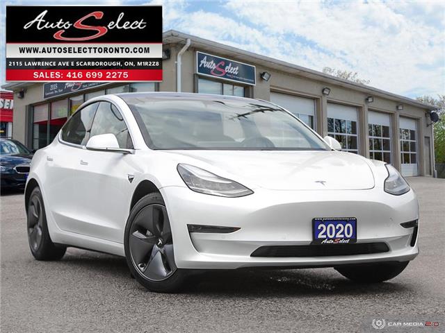 2020 Tesla Model 3 Standard Range Plus (Stk: 2TL3W7) in Scarborough - Image 1 of 27