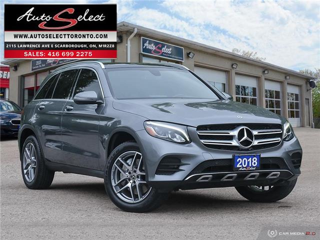 2018 Mercedes-Benz GLC 300 4Matic (Stk: 1MLCXG) in Scarborough - Image 1 of 28