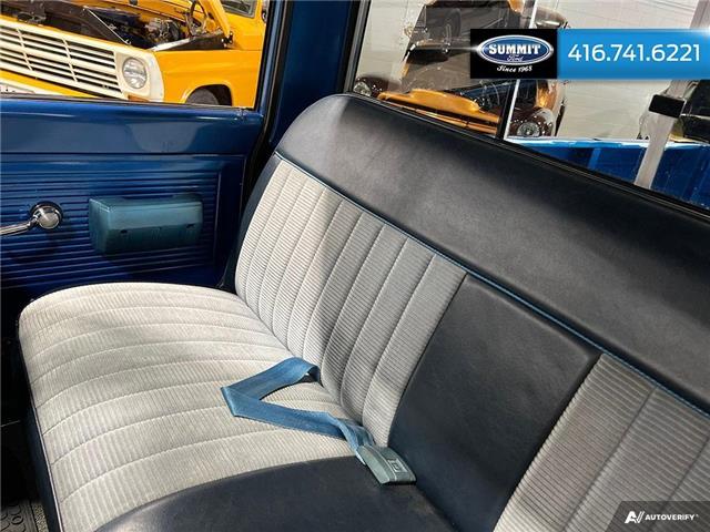 1971 Chevrolet C10 C10 (Stk: Z1971C10Chevy) in Toronto - Image 24 of 33