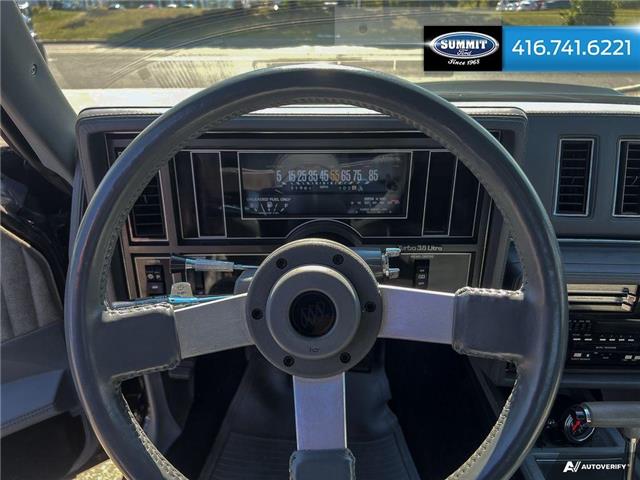 1987 Buick Regal Grand National (Stk: ZGrandNational) in Toronto - Image 14 of 31