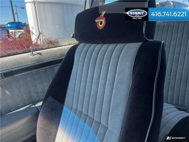 1987 Buick Regal Grand National (Stk: ZGrandNational) in Toronto - Image 20 of 31